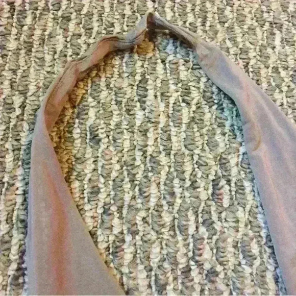 BCBGMaxAzria Halter Brown deep v maxi gown - Picture 6 of 9